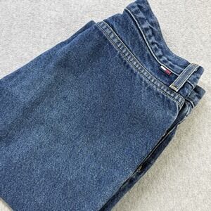 Tommy Jeans Women's Size 7 Blue Denim Bootcut Flare No Back Pockets Y2K VTG